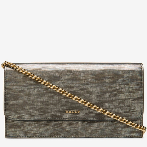 정품 / BALLY LAFFORD chain wallet leather