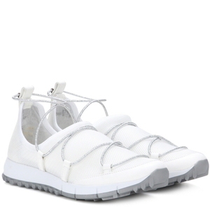 [해외] 정품 JIMMY CHOO Andrea sneakers Silver White - 피오리토