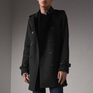 BURBERRY 40162731 Wool Cashmere Trench Coat