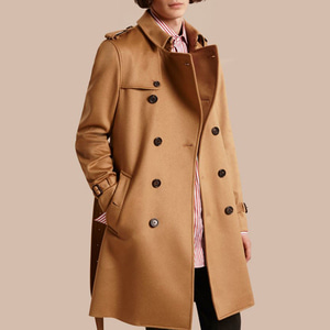 BURBERRY 40279321 Cashmere Trench Coat