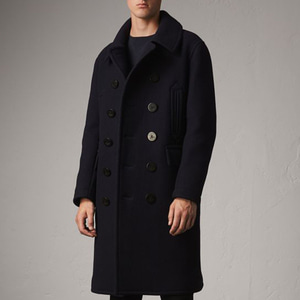 BURBERRY 40595591 Wool Blend Double-breasted Coat