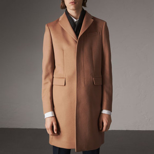 BURBERRY 40226901 Wool Cashmere Tailored Coat