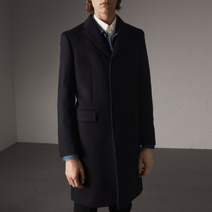 BURBERRY 40226891 Wool Cashmere Tailored Coat