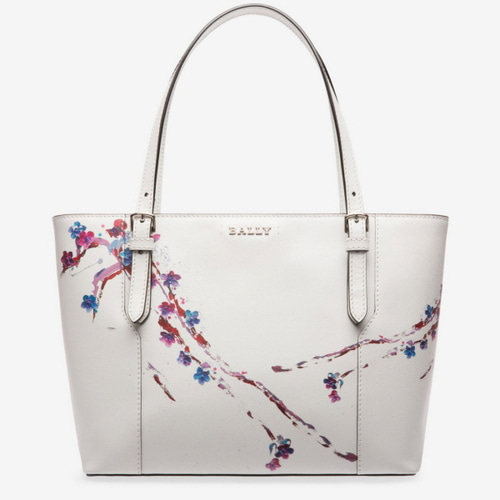 정품 / BALLY SUPRA SMALL tote bag off-white