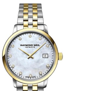 Raymond Weil Toccata Quartz Diamond White Mother of Pearl Dial Ladies Watch 5985-STP-97081