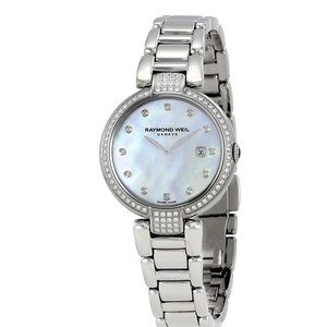 Raymond Weil Shine Mother of Pearl Dial Ladies Watch 1600-SCS-97081