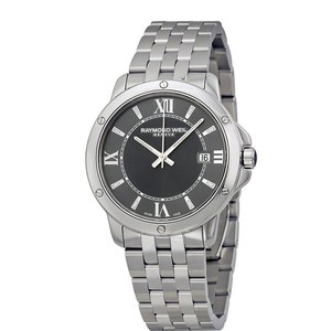 Raymond Weil Tango Gray Dial Stainless Steel Mens Watch 5591-ST-00607