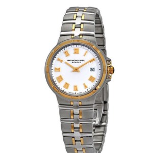 Raymond Weil Parsifal White Dial Ladies Watch 5180-STP-00308