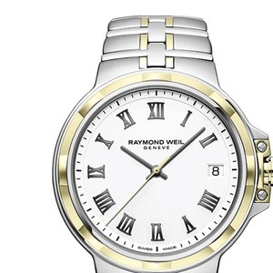 Raymond Weil Parisfal Quartz White Dial Mens Watch 5580-STP-00300