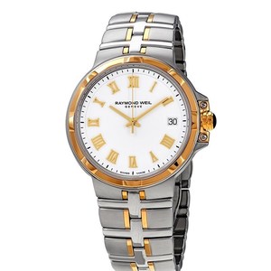 Raymond Weil Parsifal White Dial Mens Watch 5580-STP-00308